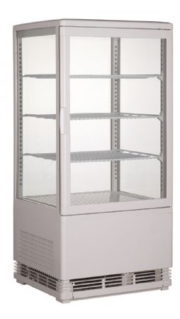 Vitrine rfrigre 68l blanc 428x386x885