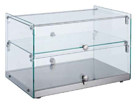 Vitrine neutre professionnelle 50l 554x361x370