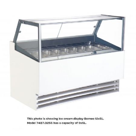 Vitrine  crme glace Phuket- 9x5L