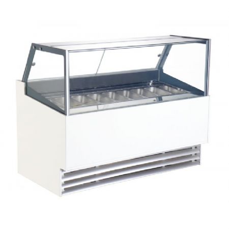 Vitrine  crme glace Borneo - 12x5L