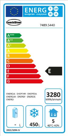 Conglateur en acier inox 700 litres 910x1210x2210