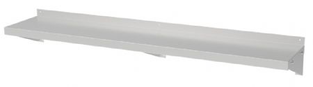 tagre murale inox avec consoles - 1800x400x190mm
