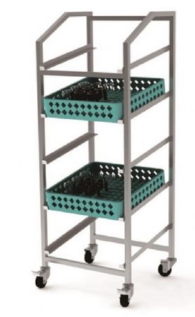 Trolley pour paniers de lavage 500x500