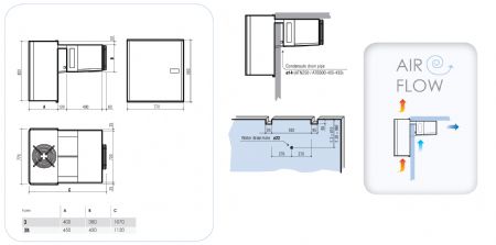 Groupe pour chambre froide positif 34,1-61,5 m3