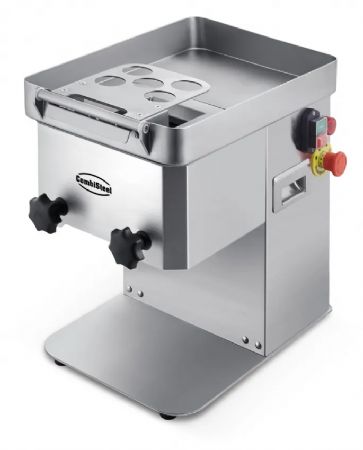 Trancheur  viande professionnel en inox monophas avec capacit de 250 KG/H