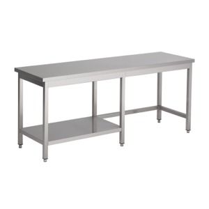 600 table de travail inox  tagre largeur 1400 1400x600x900