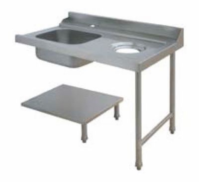 Table de prlavage pour machines  paniers 500 x 500 ou 600 x 500 - 80208