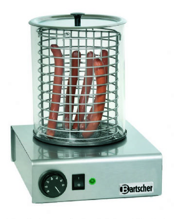 Appareil  hot-dogs de restauration avec base carre - 1 kW