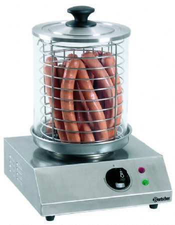 Appareil  hot-dogs de restauration avec base carre - 800 W