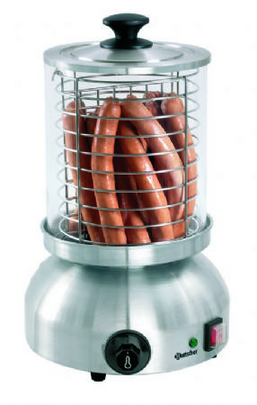 Appareil  hot-dogs de restauration avec base ronde - 800 W