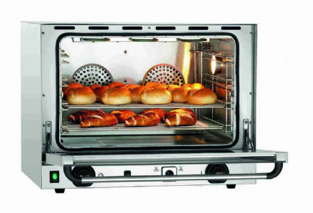 Four  convection professionnel monophas  4 niveaux GN 1/1 ouverture horizontale - 3 kW - 700x640x540 mm