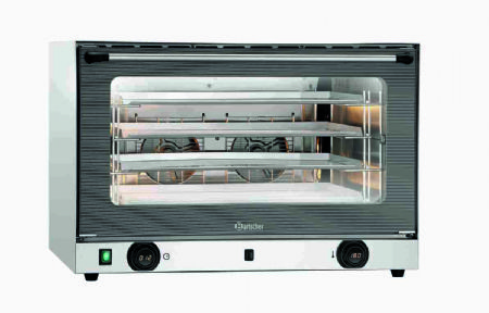 Four  convection professionnel triphas  4 niveaux 600x400 - 6,4 kW - 835x765x570 mm