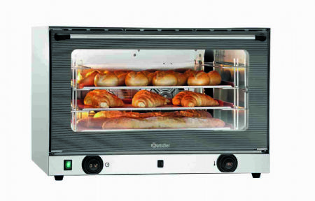 Four  convection professionnel triphas  4 niveaux 600x400 - 6,4 kW - 835x765x570 mm