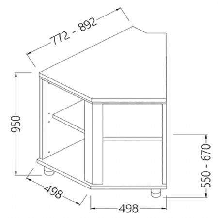 Comptoirs de bar neutres_section caisse 45 (ouvert)