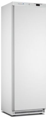 Armoire ngative professionnelle blanche avec 1 porte pleine - 386 litres