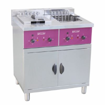 Friteuse lectrique sur coffre - 2 x16 litres - ACFS216L