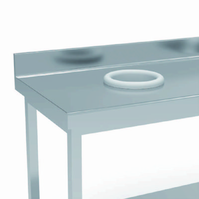 Accessoire inox pour table de lavage