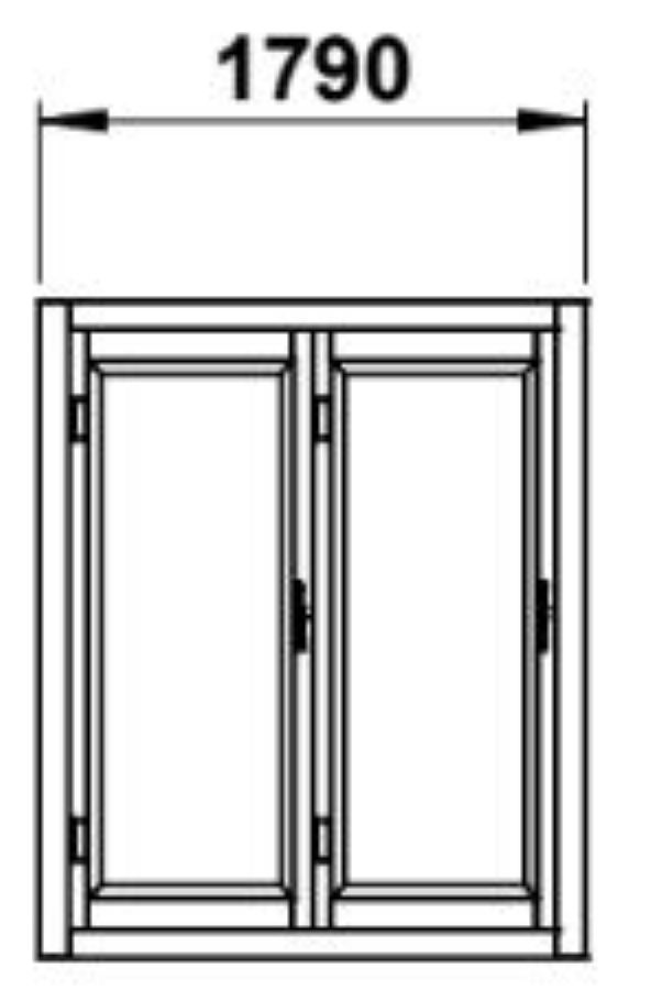 Armoire frigorifique dmontable ngative 2 portes