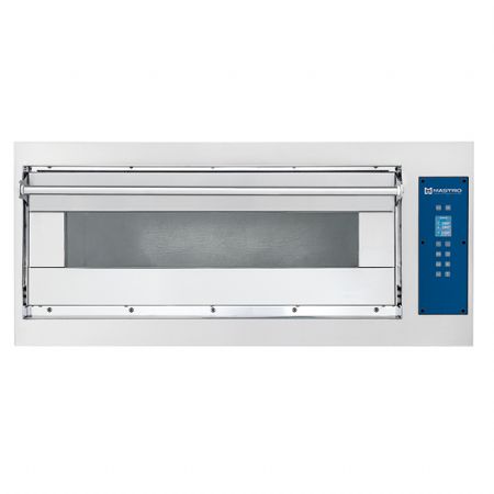 four professionnel lectrique boulangerie pour 3 plateaux 60x40 cm hauteur 27 cm avec vapeur contrle digital