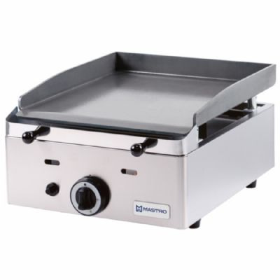 Plaque grill gaz de table surface lisse avec 1 zone puissance 3,1 kW - 510 x 420 x 260 mm Plaque grill gaz de table surface lisse avec 1 zone puissance 3,1 kW - 510 x 420 x 260 mm