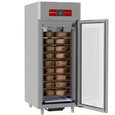 Armoire de maturation fermenting aging pour fromages 850 litres ventile, 1 porte vitre, 20x GN 2/1 790x1095x2025 mm