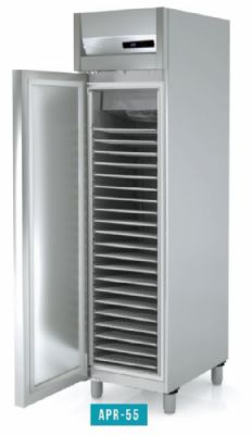 Armoire ptissire positive inox avec 1 porte pleine 600x400 - 409 litres