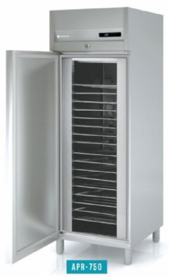 Armoire ptissire positive inox avec 1 porte pleine 600x400 - 645 litres