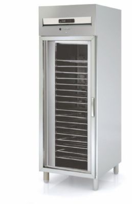 Armoire ptissire positive inox avec 1 porte pleine 600x400 - 645 litres