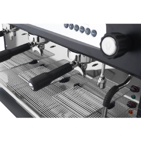 Machine  caf professionnelle 2 groupes, automatique (avec display)  NOIR