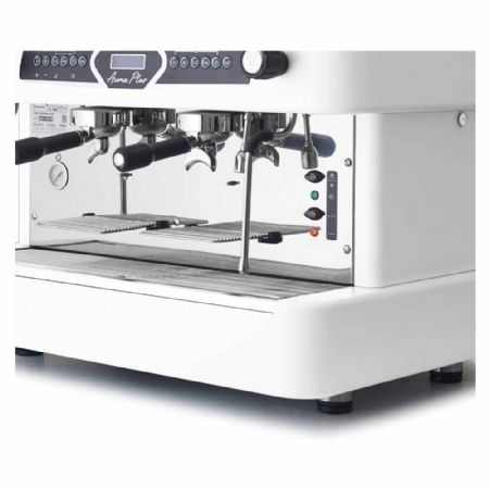 Machine  caf professionnelle 2 groupes, automatique (avec display)  BLANC