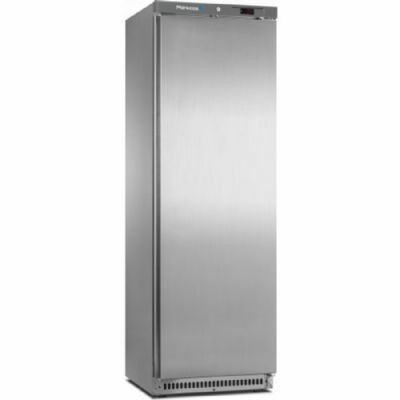 Armoire positive professionnelle inox avec 1 porte pleine - 386 litres