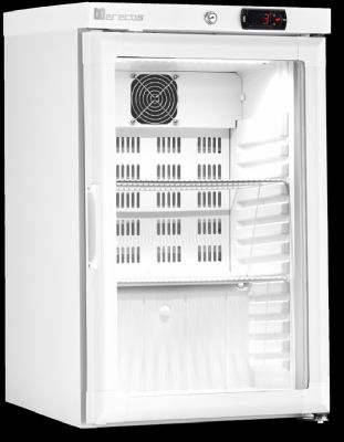 Mini armoire professionnelle positive blanche avec 1 porte pleine et 2 tagres - 52 litres