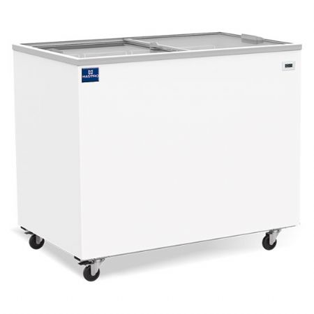 conglateur bahut professionnel capacit 258 litres avec couvercles coulissantes en verre -14/-24C