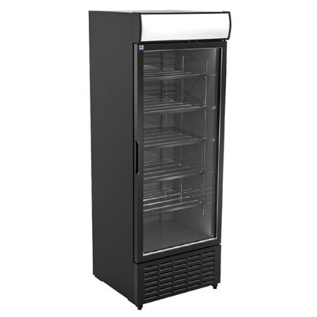 Armoire rfrigre vitre 707 litres avec porte en verre +1/+10C - Couleur noire