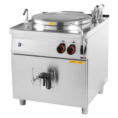 Marmite pour cuisines professionnelle lectrique  chauffage indirect 150 l