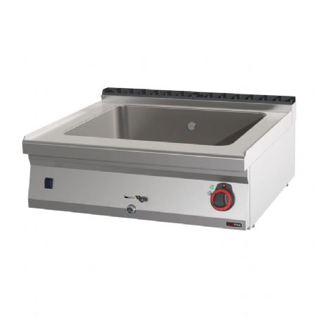 Bain marie pour cuisines professionnelles lectrique GN 2/1 200 mm  poser