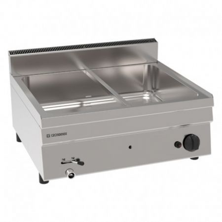 Bain-marie GN2/1 gaz  poser - Gamme 600 - BM70GG6