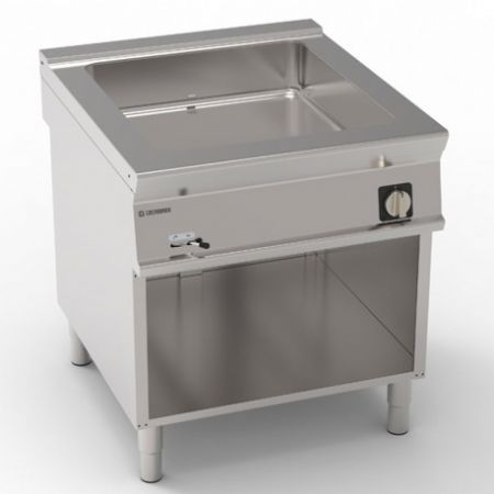 Bain-marie lectrique double sur placard ouvert - Gamme 900 - BM8FE9