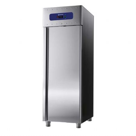 Armoire rfrigrateur professionnelle 700 litres en inox GN 2/1 - temp 2/+8C 85 mm isolation