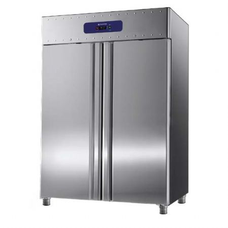 Armoire rfrigrateur professionnelle 1400 litres en inox GN 2/1 -2/+8C