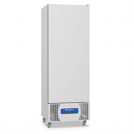 Conglateur vertical pro tropicalis 1 porte pleine 550 litres en inox -10/-20C