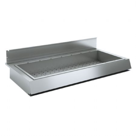 Option  Cuve bain marie chaleur sche 2x GN 1/1, H150mm