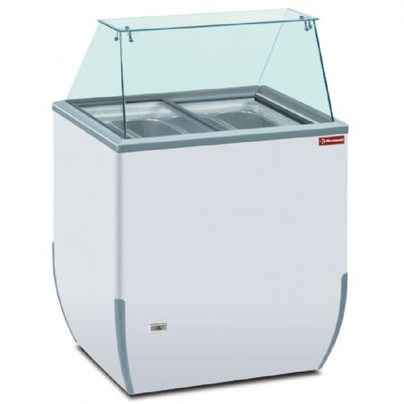 Comptoir prsentoir pour crme glace, 170 litres 780x640x1185 mm