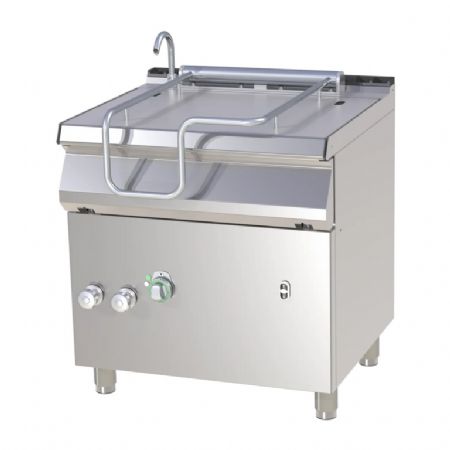 Sauteuse  bascule professionnelle lectrique cuve inox 50L sur coffre pieds rglables