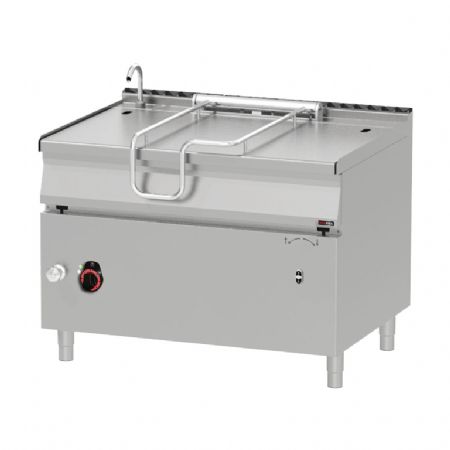 Sauteuse  bascule pour cuisines professionnelles auto lectrique cuve 120 l fond en acier