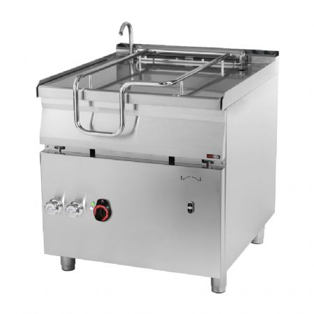 Sauteuse  bascule pour cuisines professionnelles auto lectrique cuve 80 l fond en inox