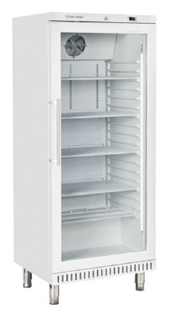 Armoire patissire 600x400 positive +3C  +10C  1 porte vitre acier inox blanc 400L - 740x680x1800 mm