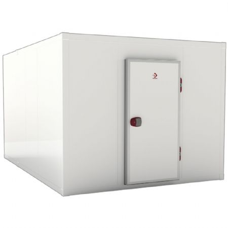 Chambre combi ISO 100, dim. int. 2830 x 1430 & 2830 x 1230 xh 2230  mm  (9,02 + 7,76 m)