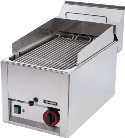 Grill professionnel inox  poser lectrique  eau - 330x630x450