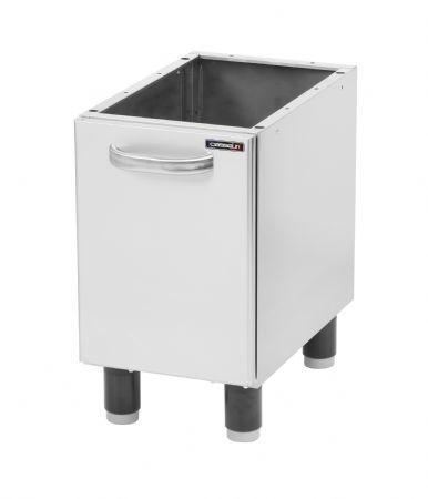 Soubassement inox avec 1 porte - 330x510x570